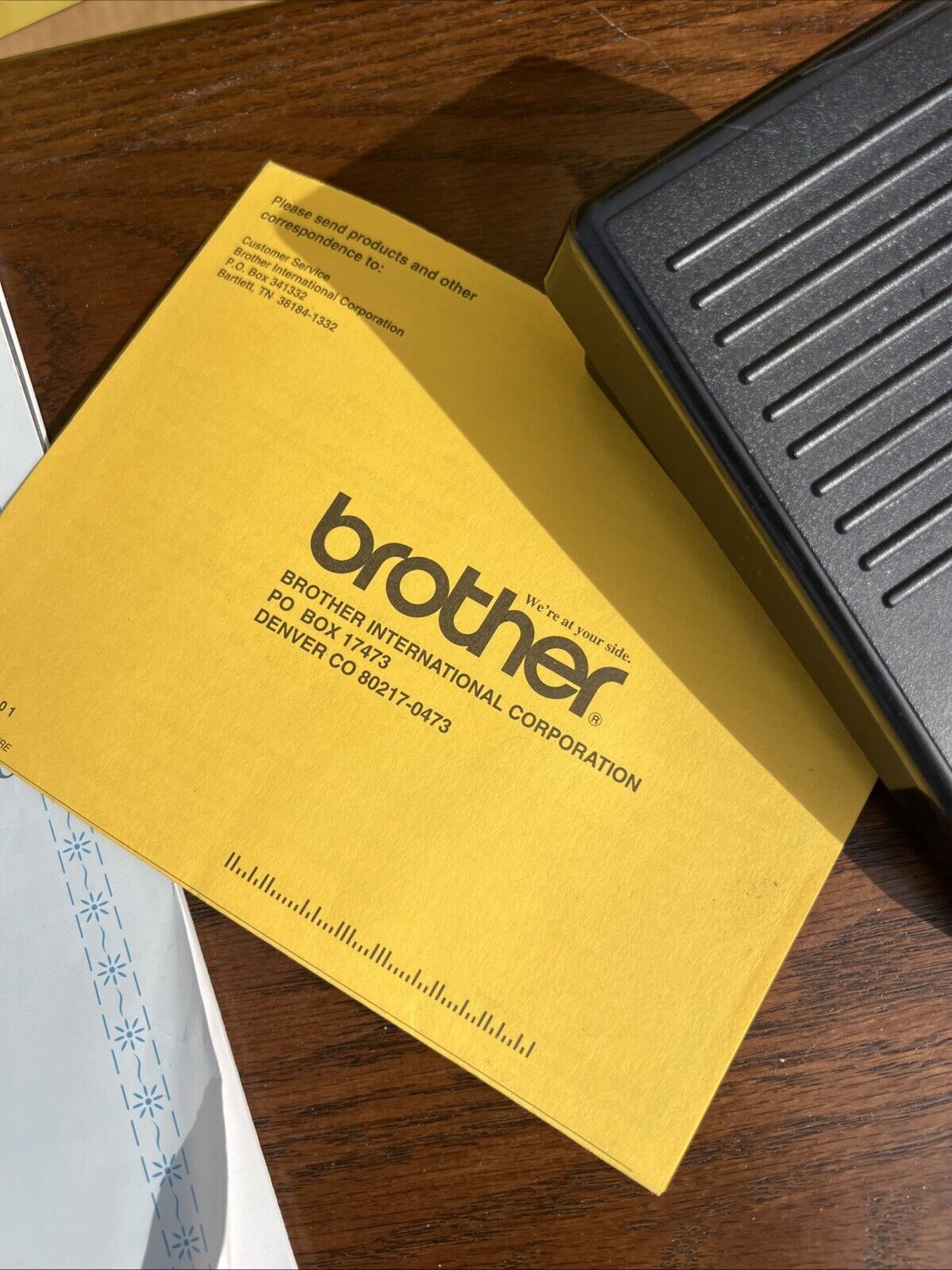 Brother Pacesetter PS-2500 Sewing Machine With Foot Pedal & Owners Manual- Works