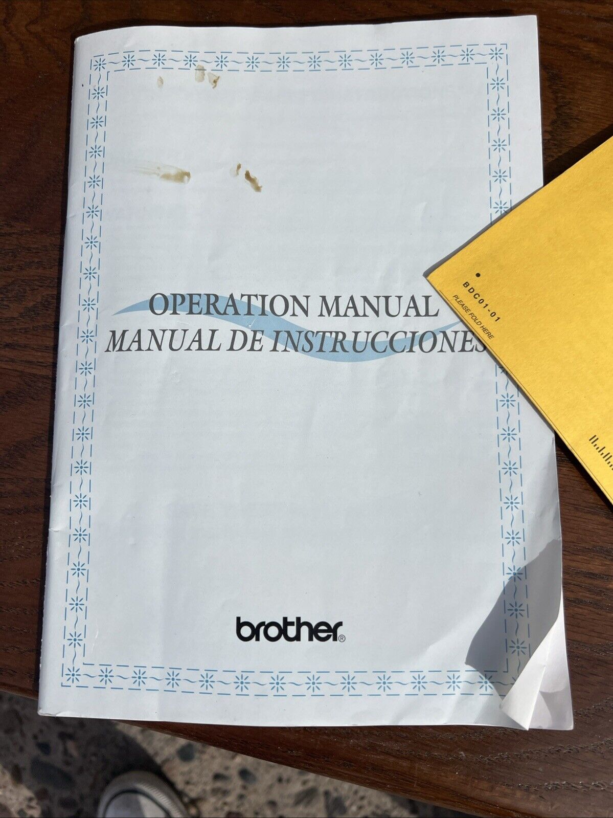 Brother Pacesetter PS-2500 Sewing Machine With Foot Pedal & Owners Manual- Works