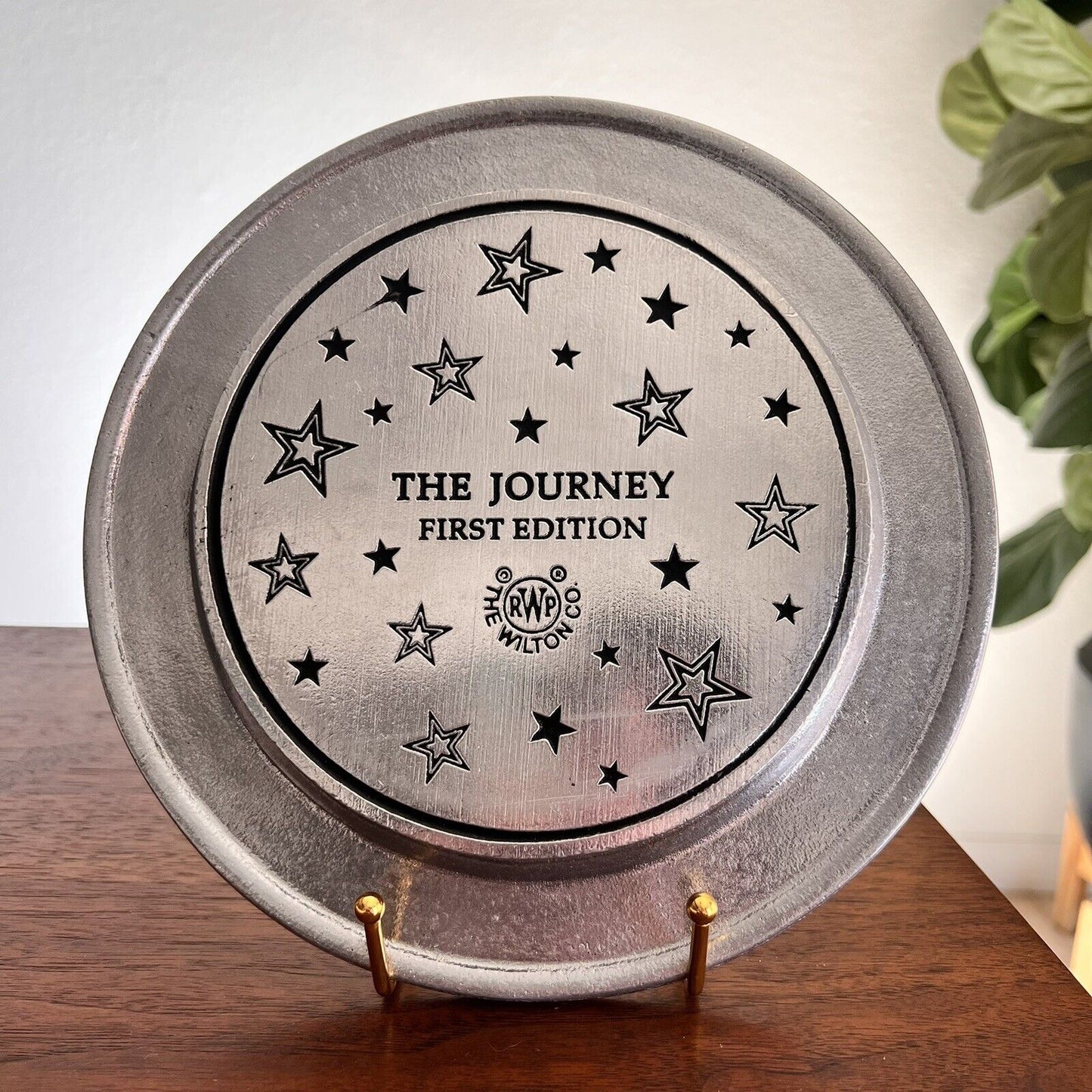 RWP 1st Edition “The Journey Of The Magi” The Departure 1993 Plate Balthazar COA