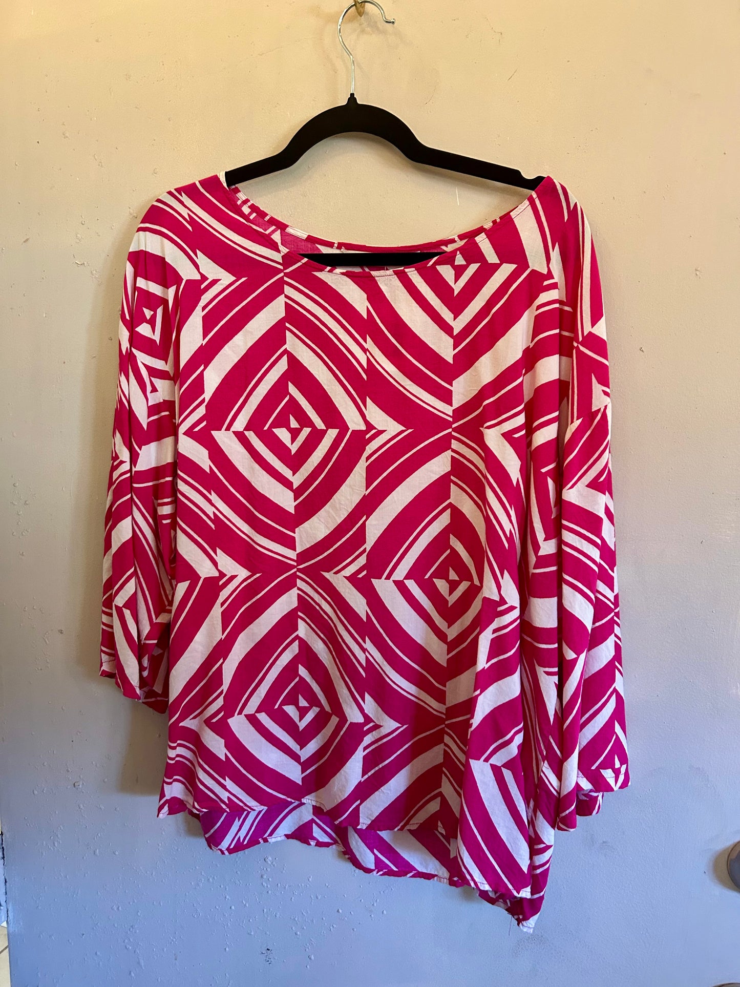 Old Navy Pink White Shirt