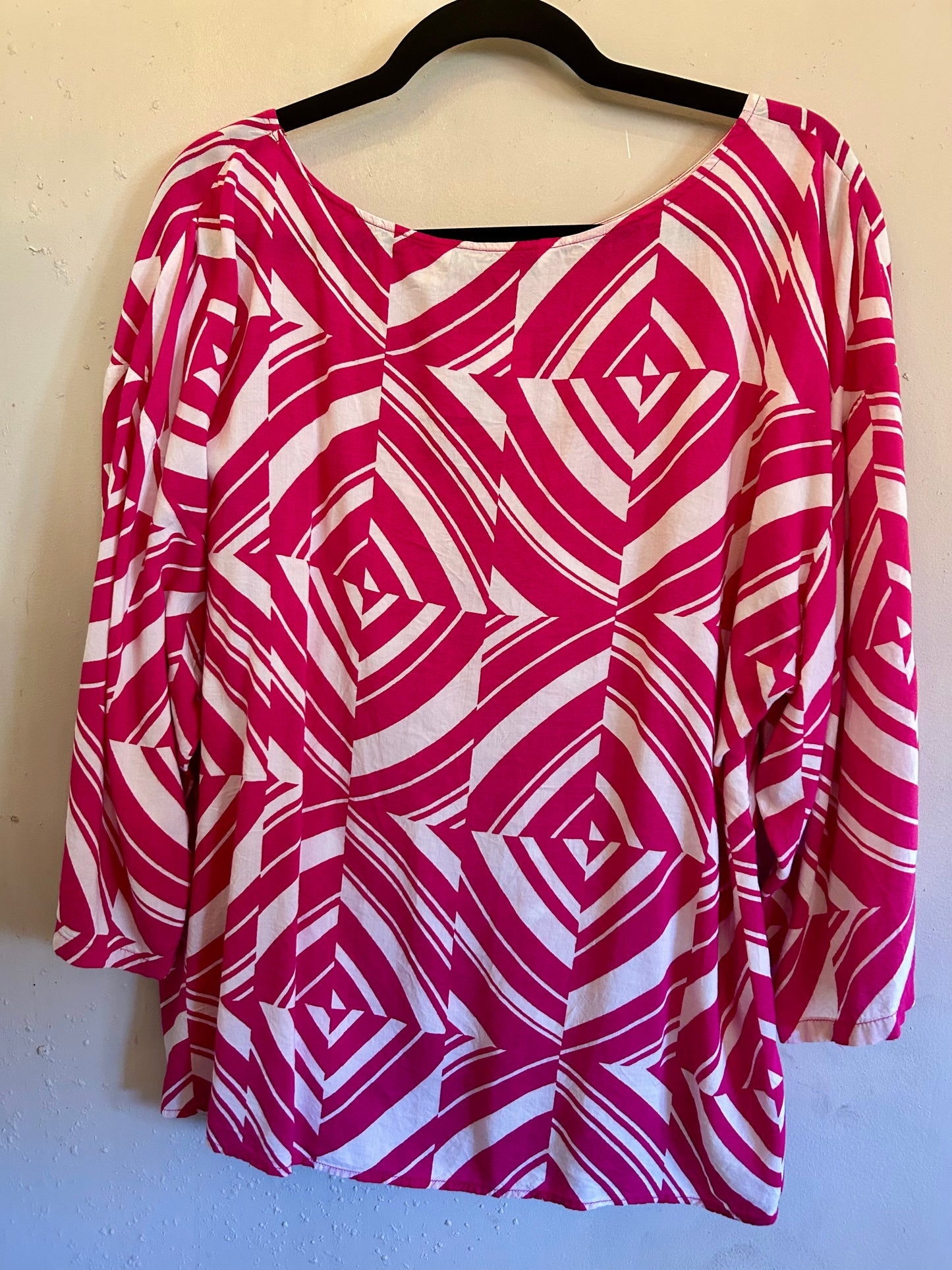 Old Navy Pink White Shirt