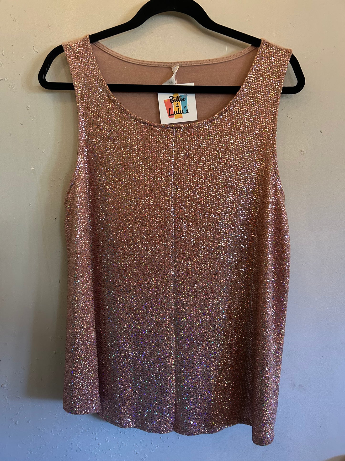 Emerald Champagne Sequins
