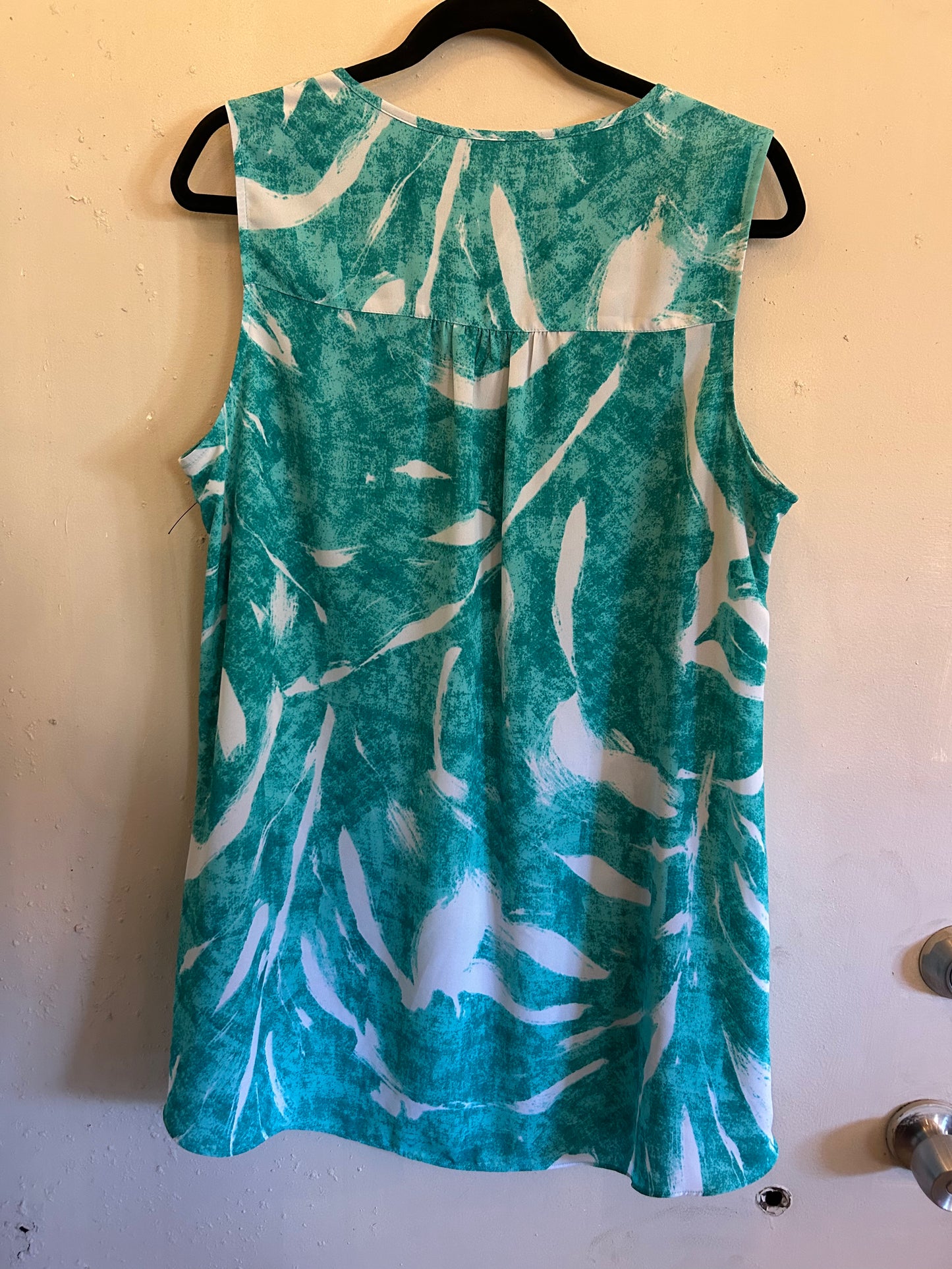 Alfani Teal Sleeveless