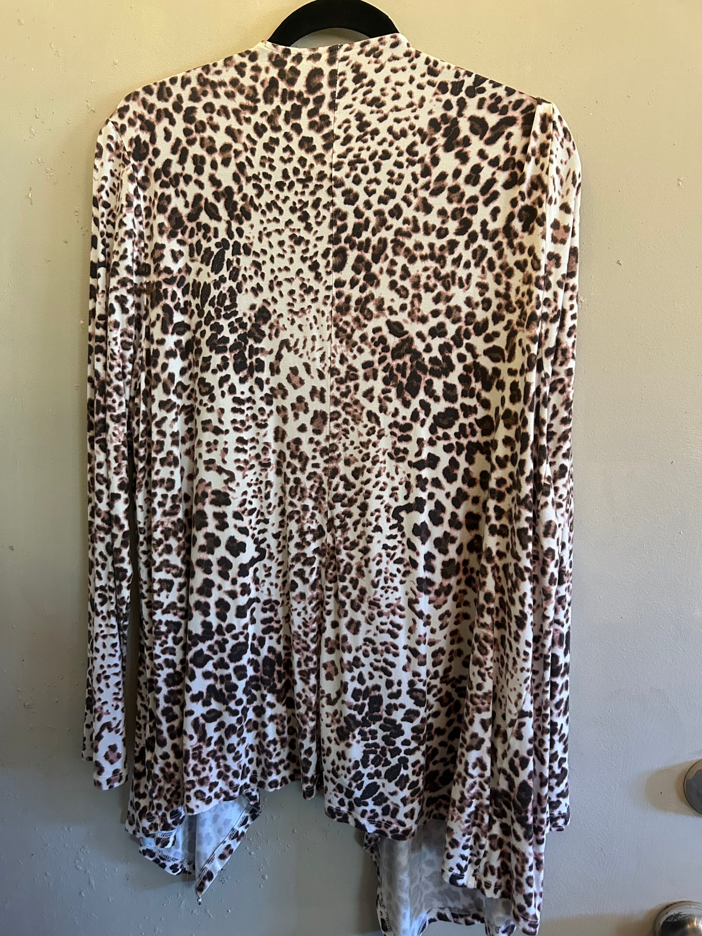 Torrid Leopard long sleeve cardigan