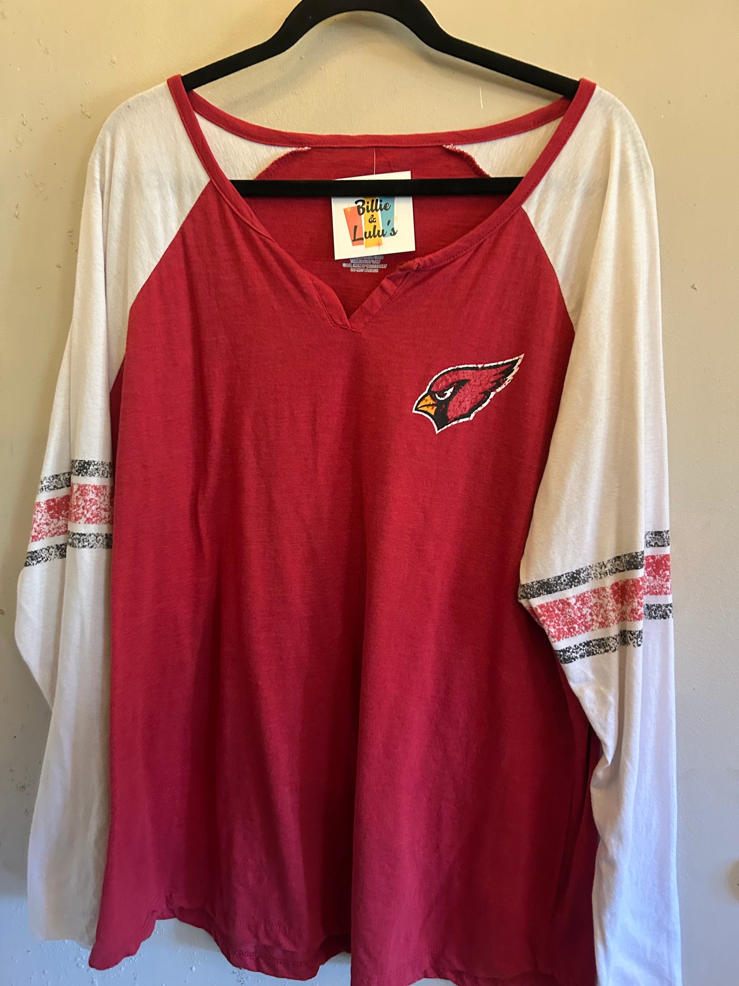 Majestic Cardinals long sleeve