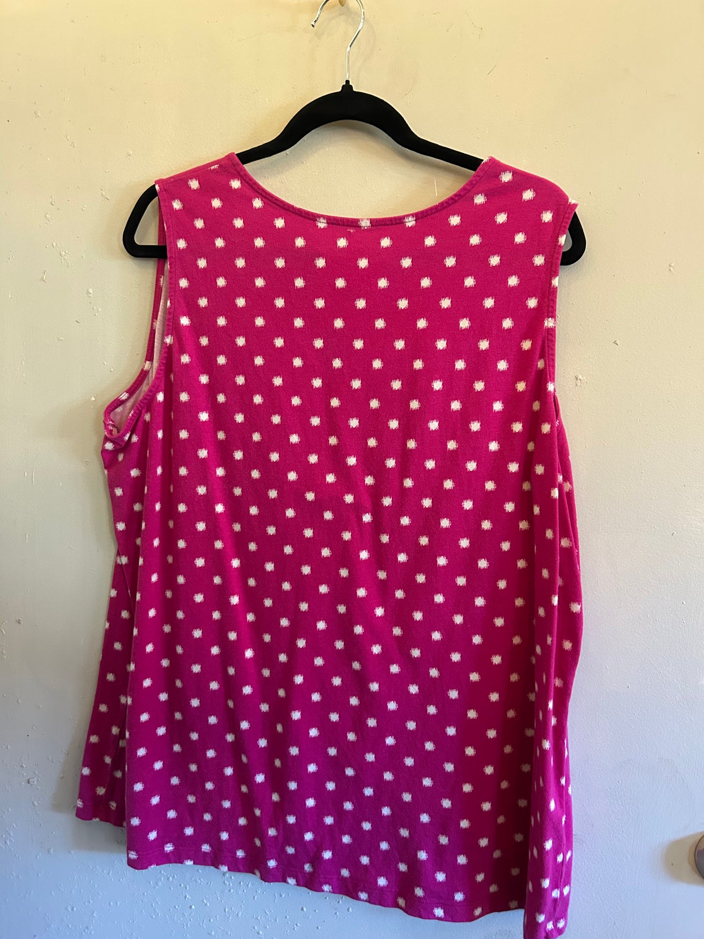 Mauve Pink V-Neck Tank Top