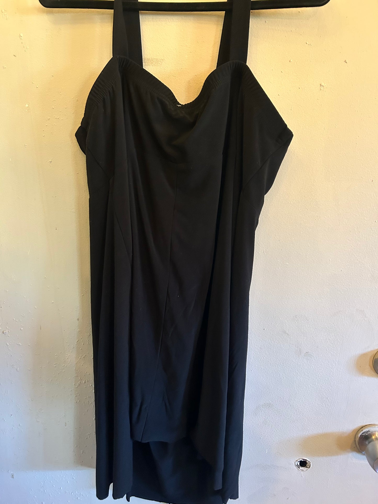 Black tank w silver jewels
