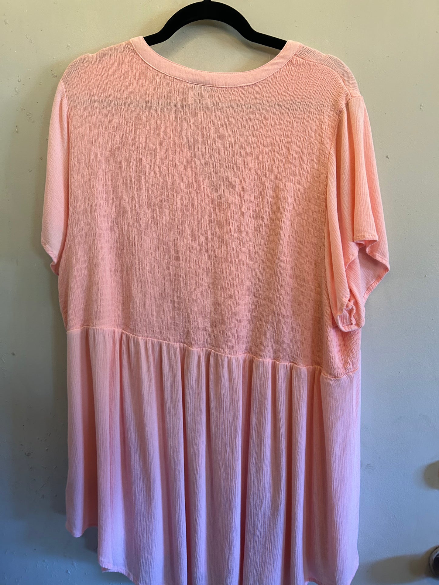 Torrid Salmon V neck