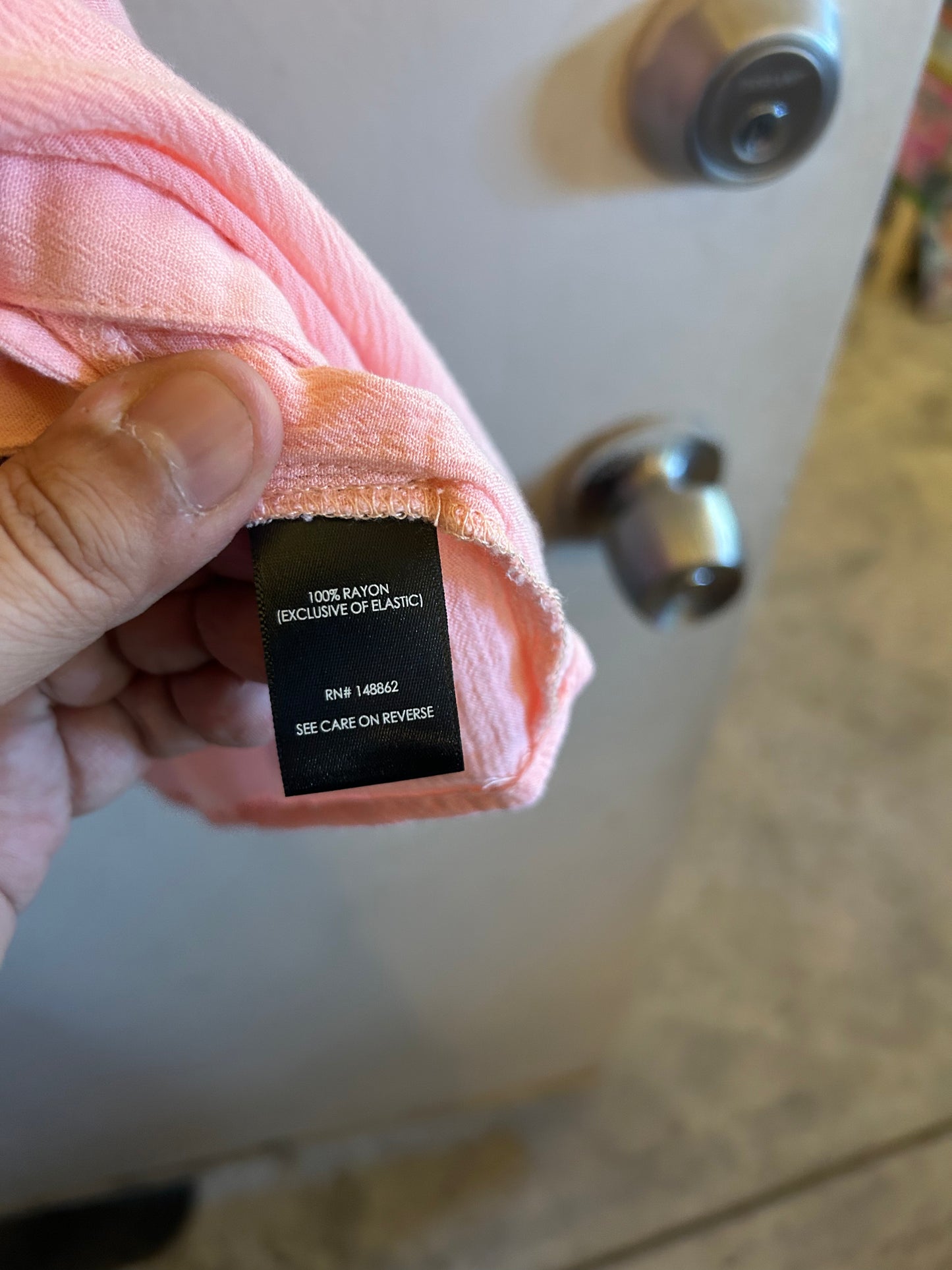 Torrid Salmon V neck