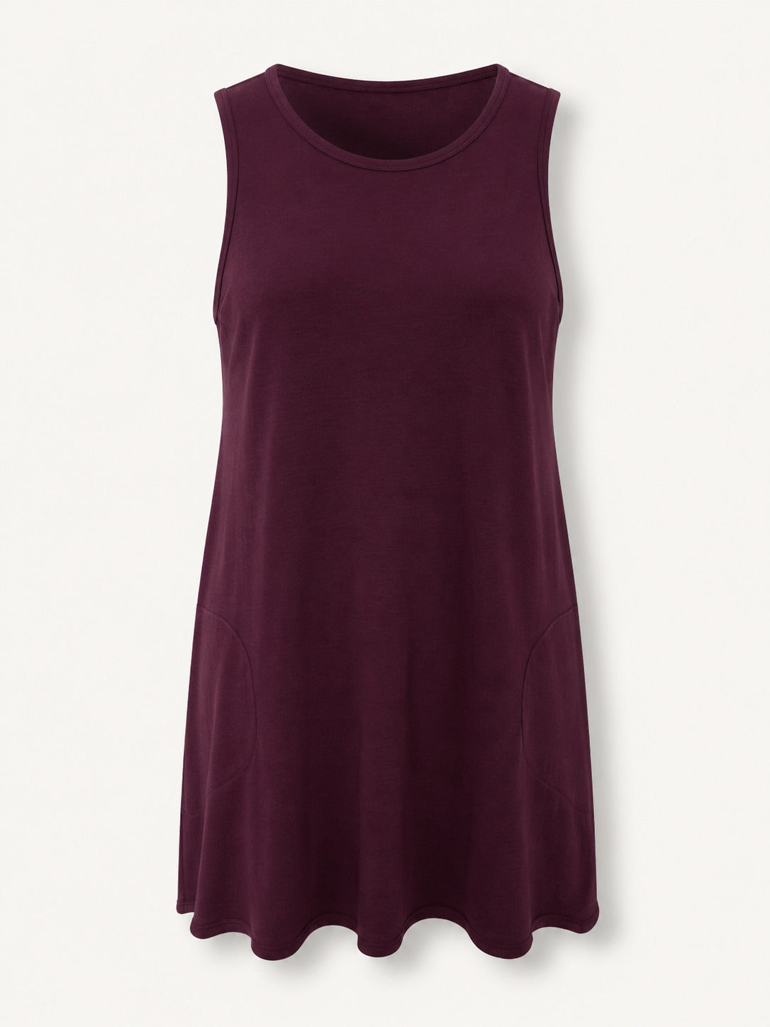 32 Cool Burgundy Workout Dress w/ Pockets – Billie & Lulu's
