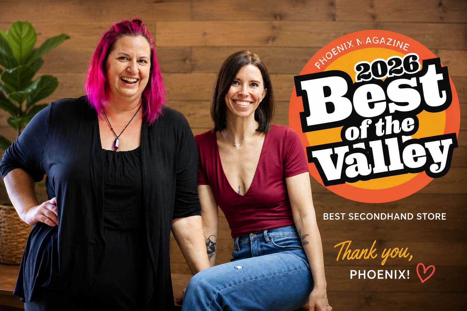 Billie & Lulu's Named Phoenix Magazine's Best of the Valley 2026 for Best Secondhand Store