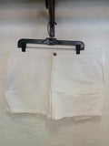 A.N.A. White Mid-Rise Midi Short