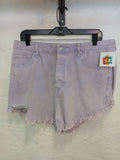 Wild Fable Light Purple Denim High Rise Shorts