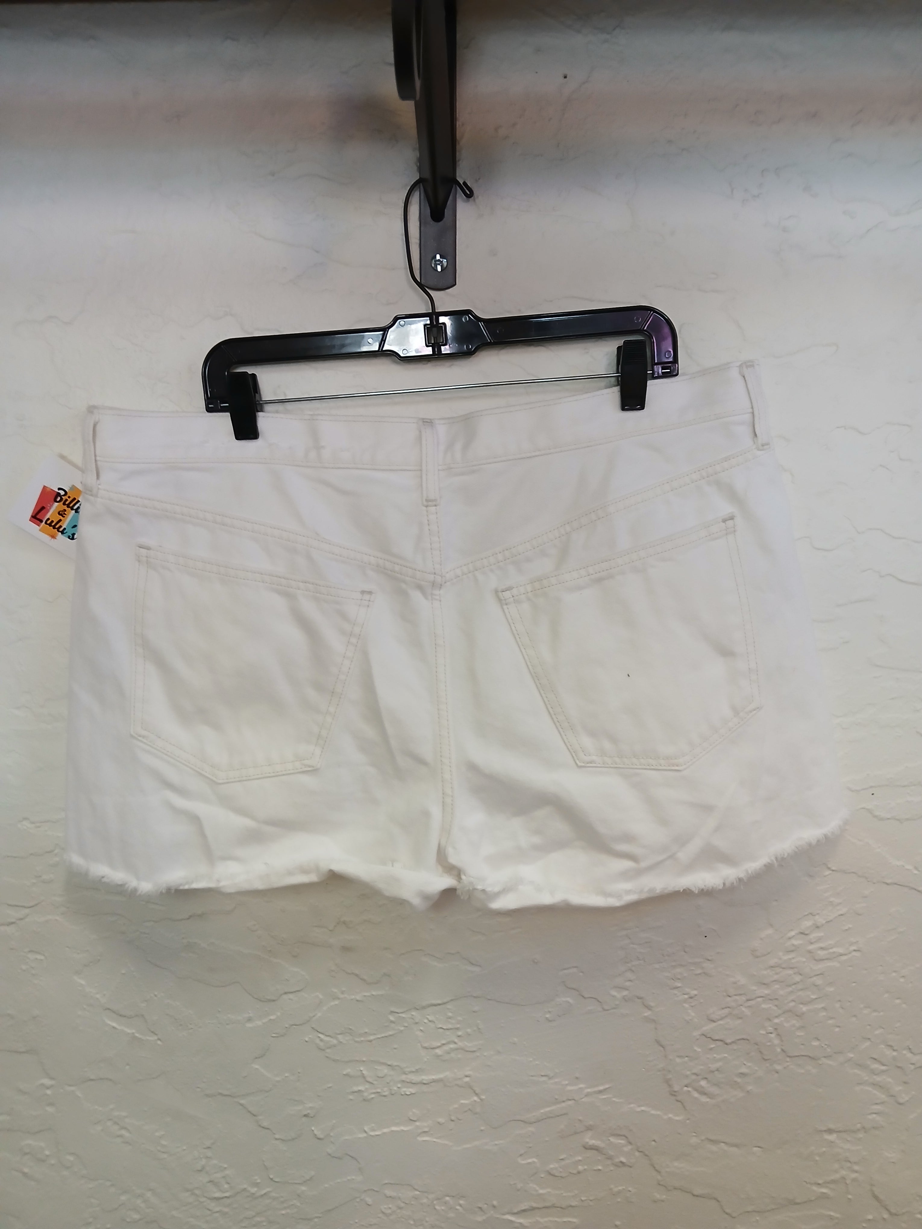 Universal Thread White 90's Baggy Jean Shorts