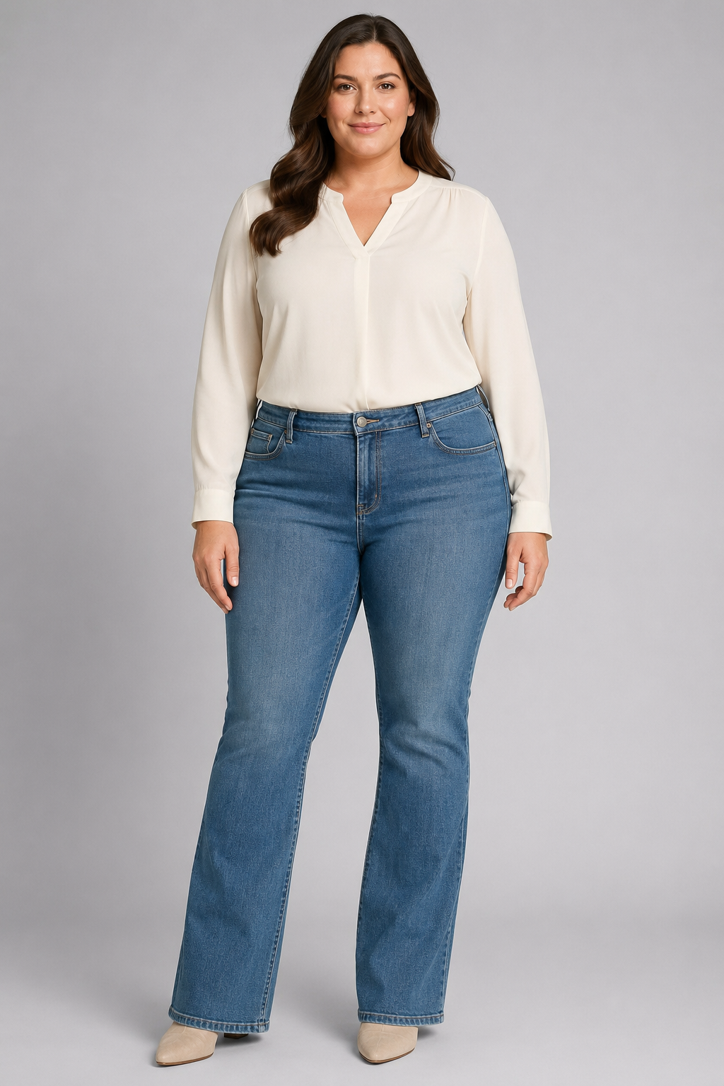 Simply Vera Light Wash Boot Cut Jeans