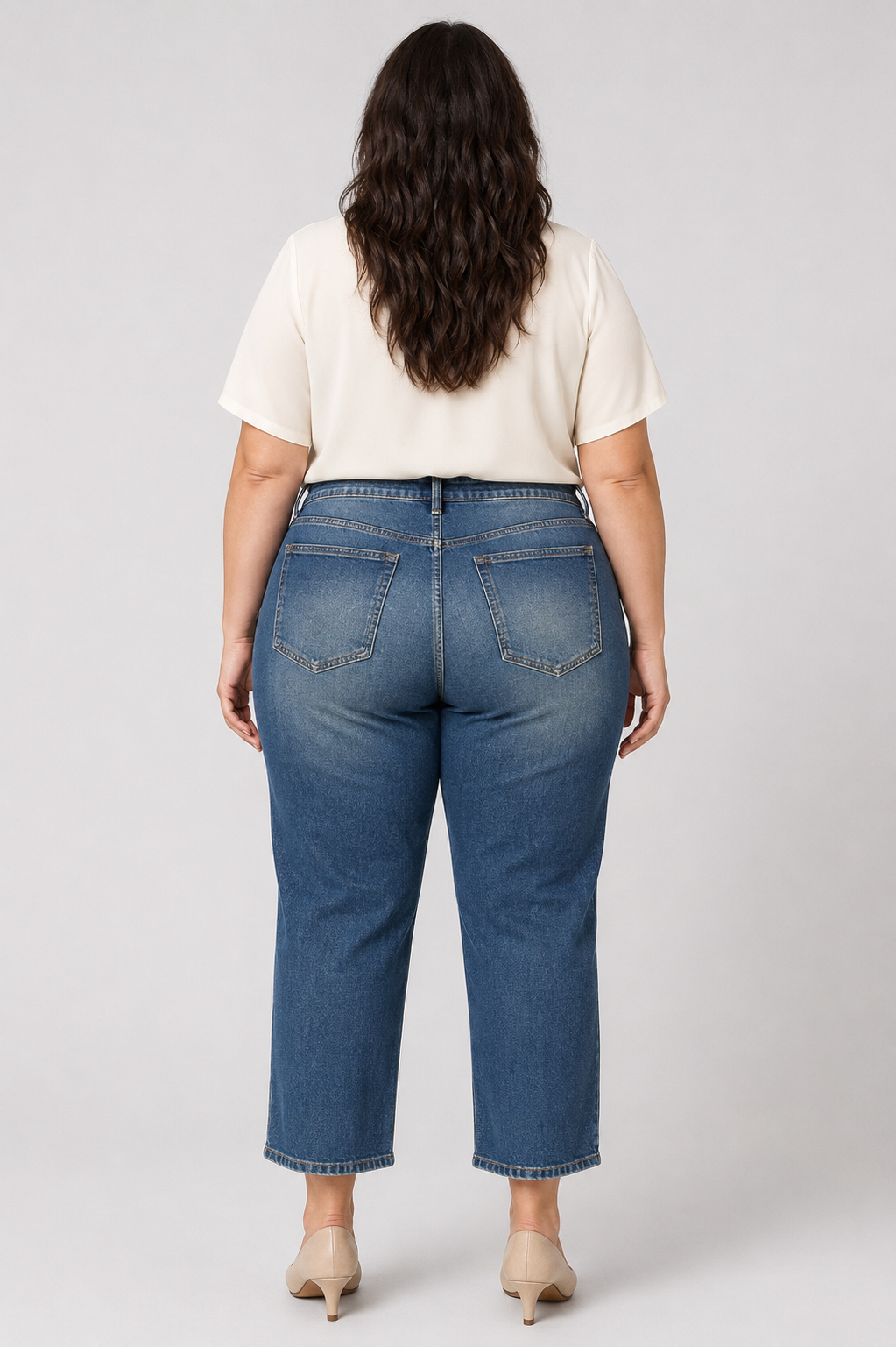 Frye Faded Wash Straight Leg Jeans