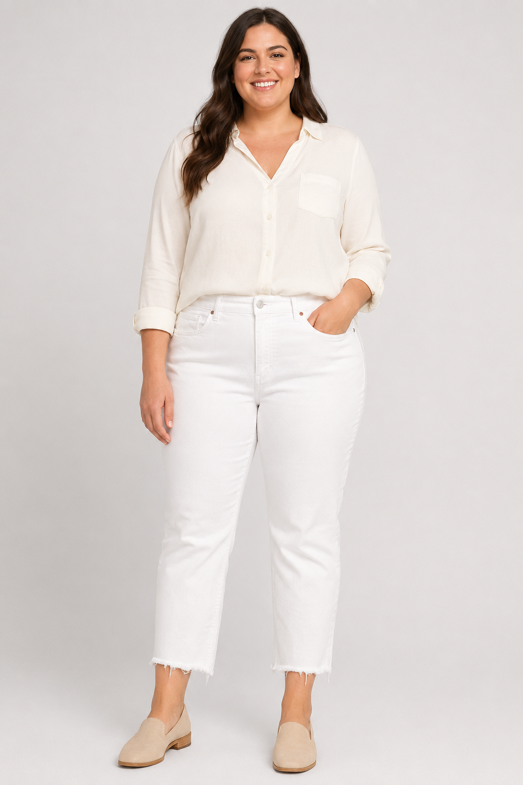 Old Navy mid-rise light wash jeans