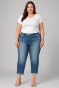 GAP NWT Tapered Mid Rise Low Stretch Jeans