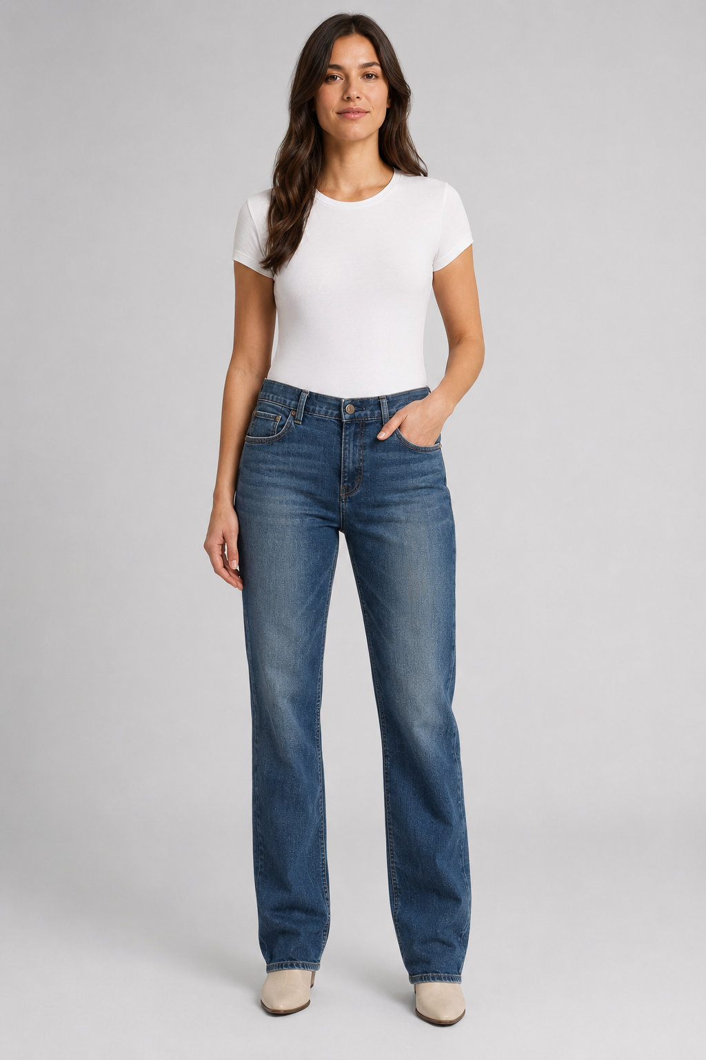Lucky Brand 121 Slim Standard Wash Blue Jeans