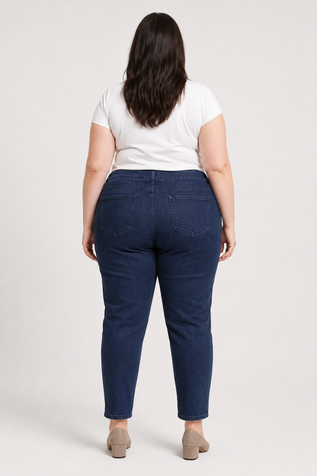 Ruby Rd. Dark Wash High Wash Stretch Jeans
