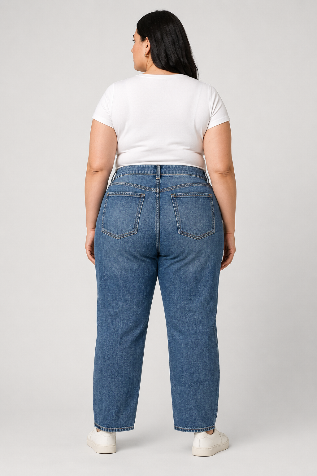 Terra & Sky Hight Rise Wide Leg Jeans