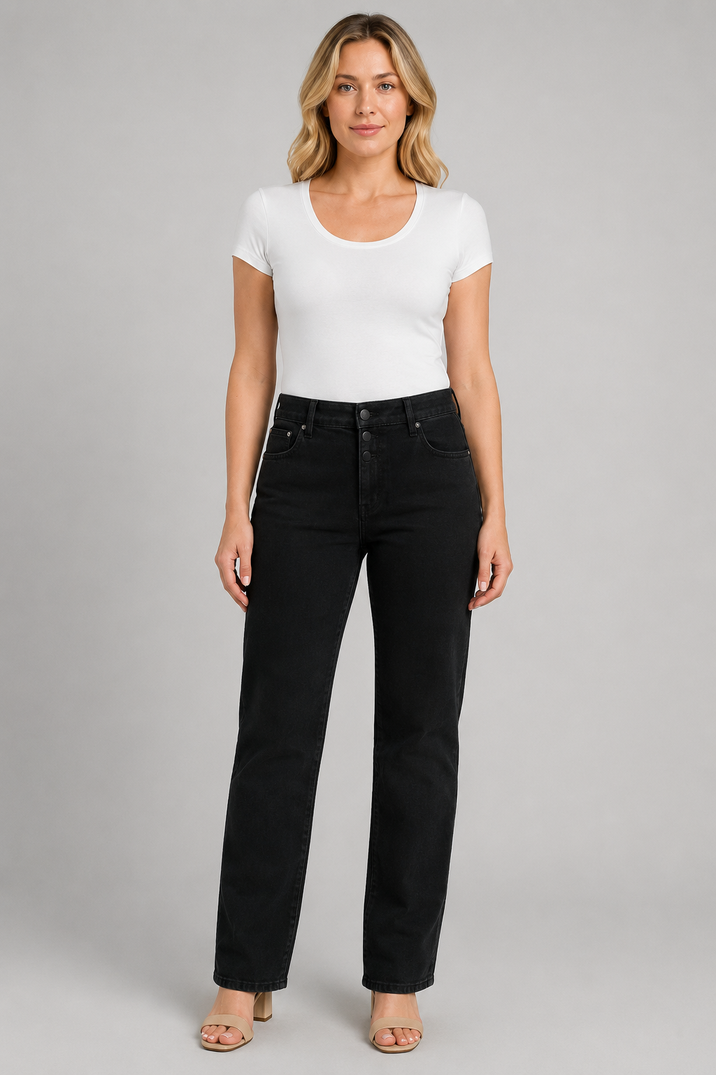 Vintage Pants NWT Black Bell Bottom 1970s Premium Jeans