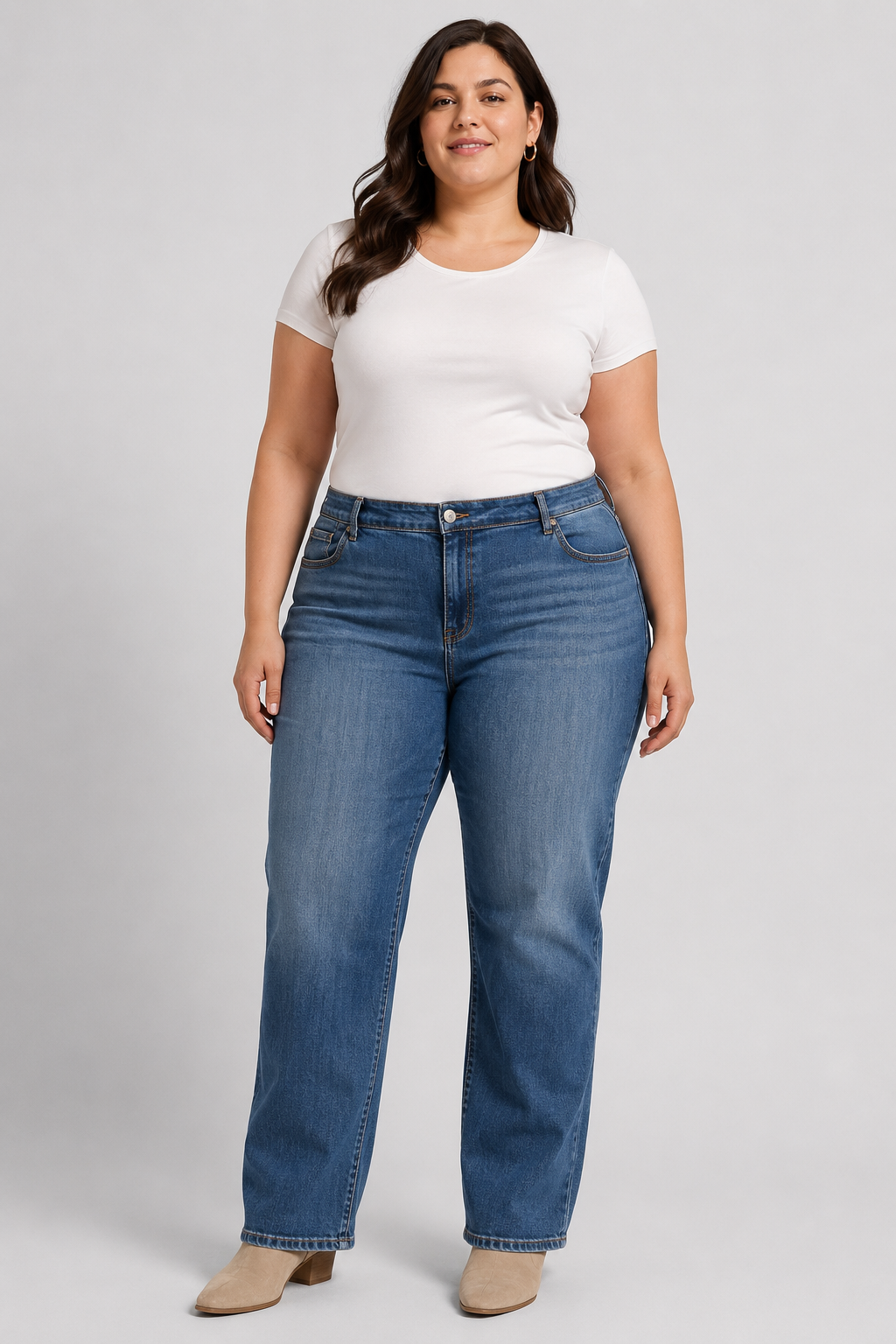Torrid Girlfriend Straight Dark Wash