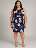 Boohoo PATTERNS - FLORAL WOMENS DRESS Sz. 20
