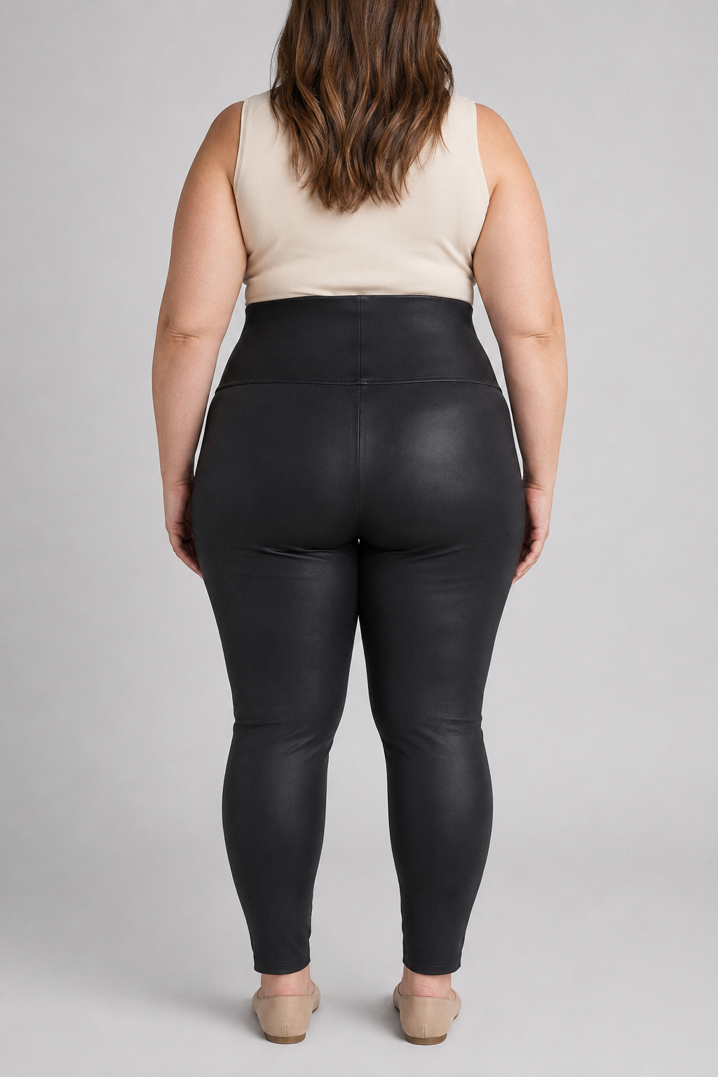 SPANKS Black Full Length Leggings