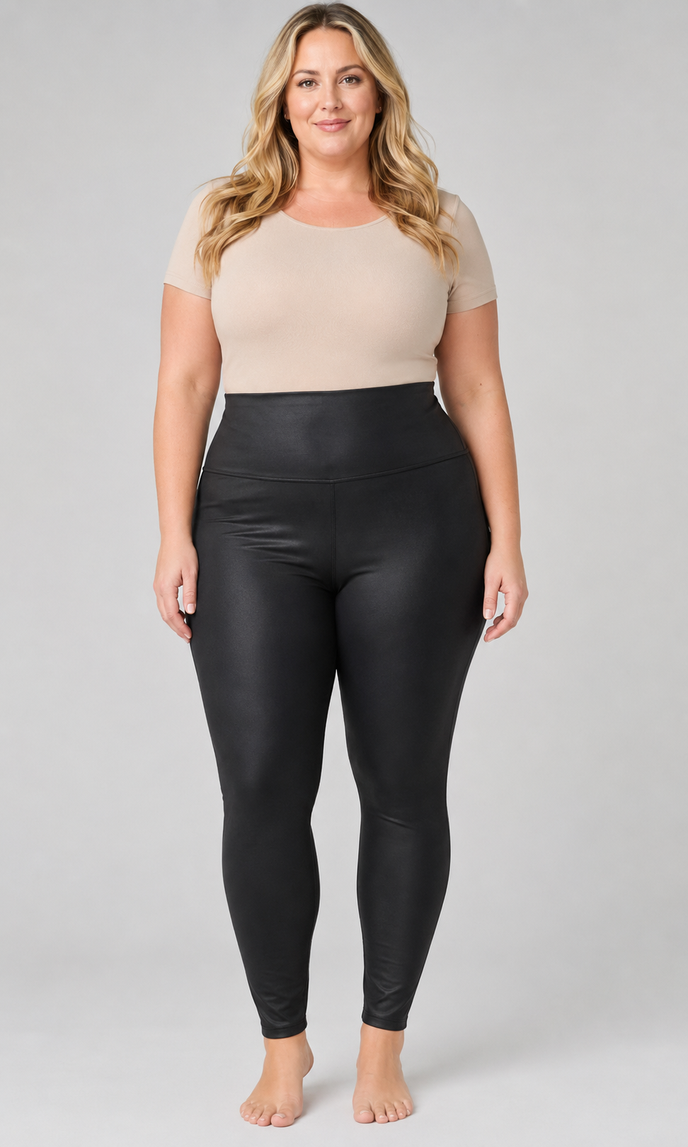 SPANKS Black Full Length Leggings