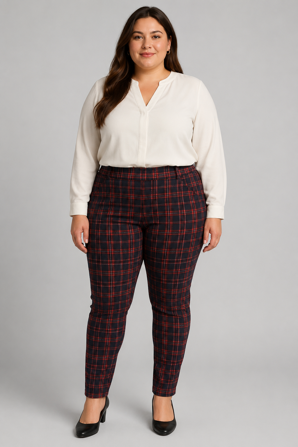 Torrid Black Red Striped Leggings