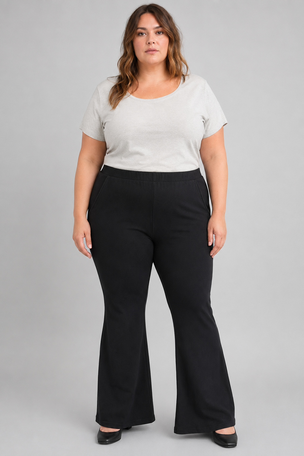 Torrid Black Flair Bottom Leggings
