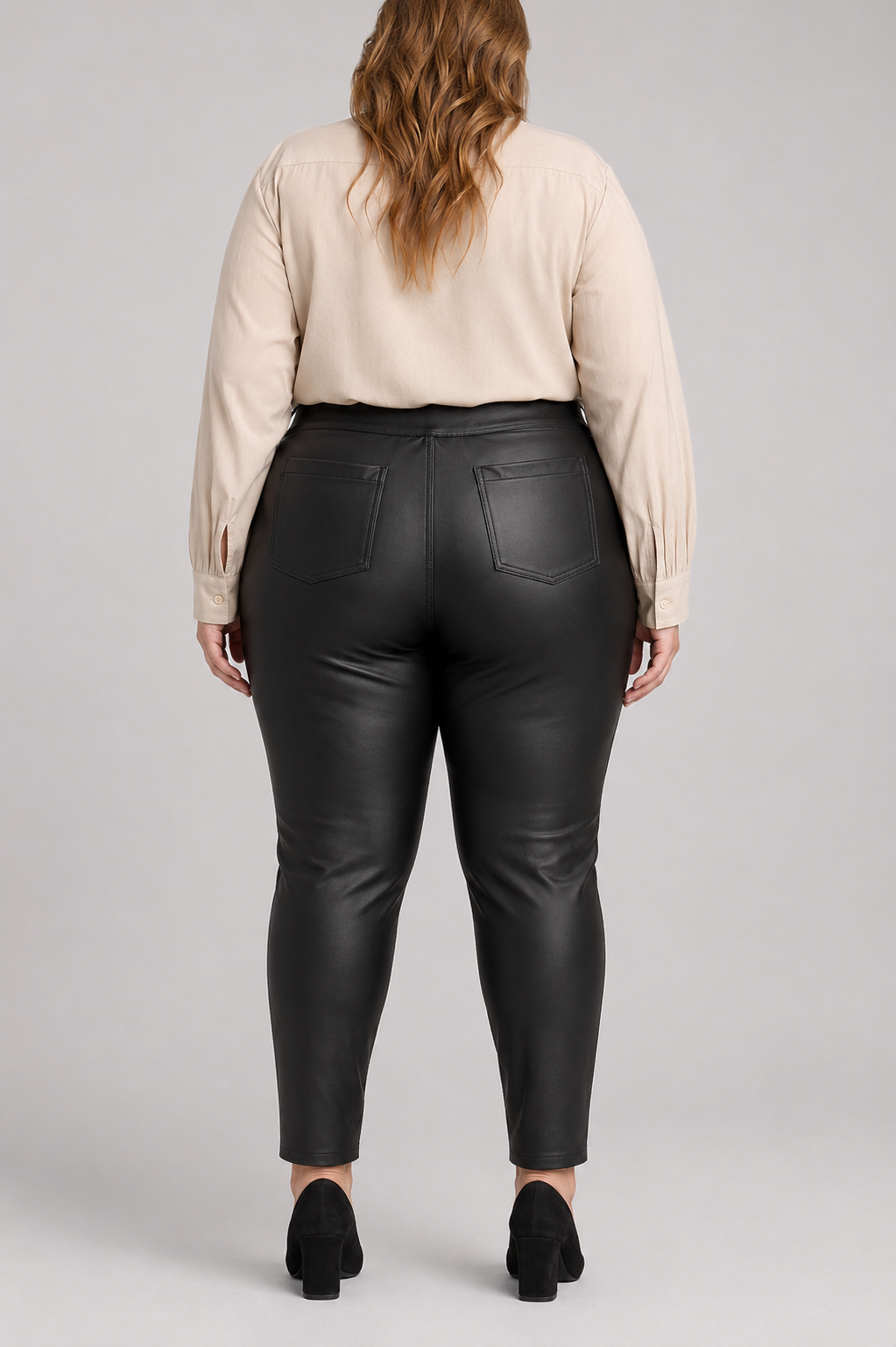 Torrid Black Pleather Leggings