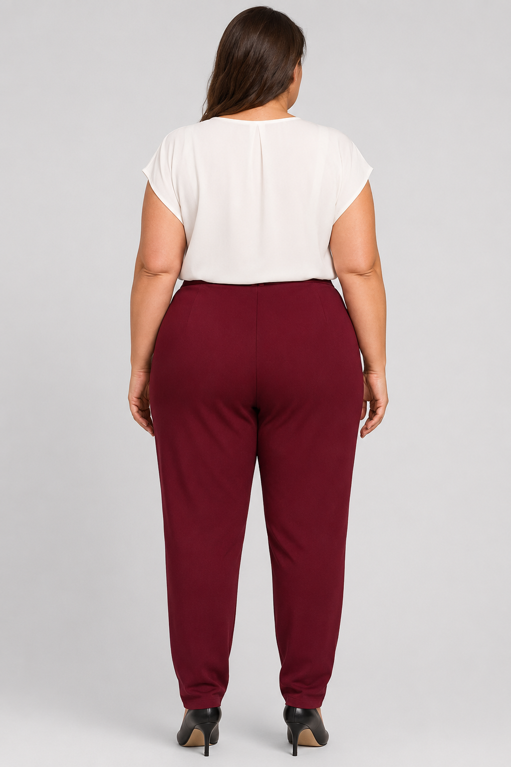 Liz Claiborne Alexis Burgundy Dress Slacks