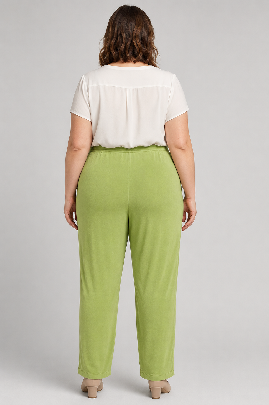 Vtg lime green comfy stretch pants