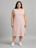 NWT Universal Thread Peach Sleeveless T-shirt Dress