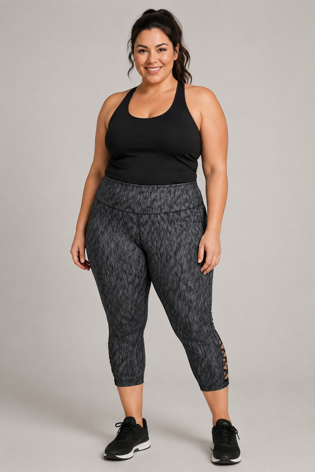 Danskin Gray "Now" Active Leggings