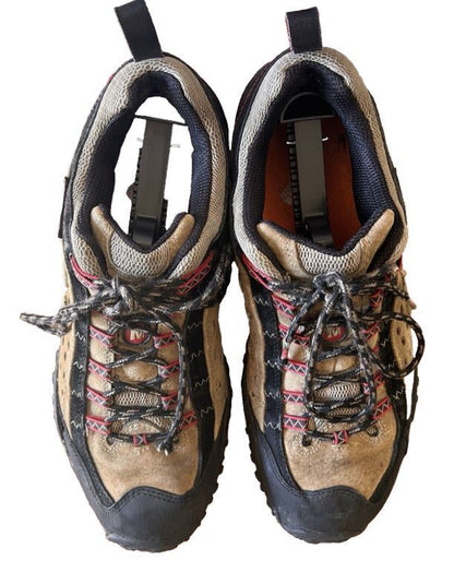 Merrell Men's Crosslander 2 Vent Hiking Shoes Sz 10.5 Tan/Orange-Blk-Silver