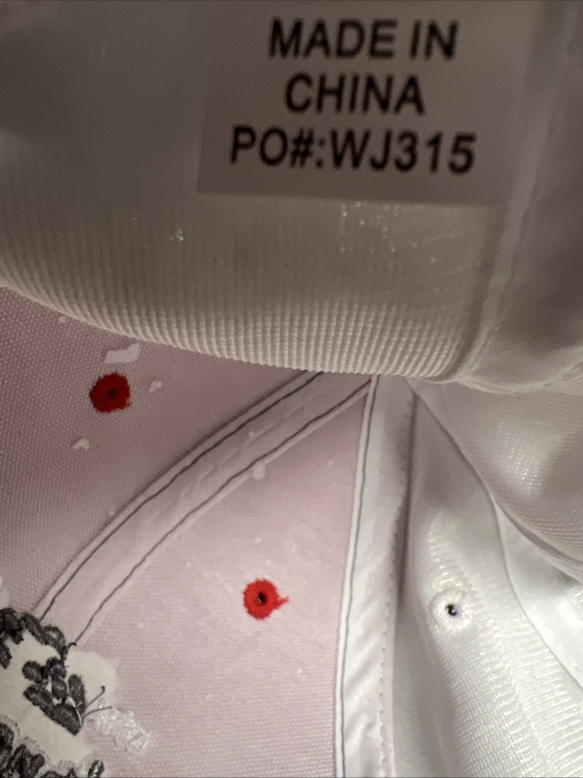 Stonecreek Golf Men’ Red And White Golf Hat