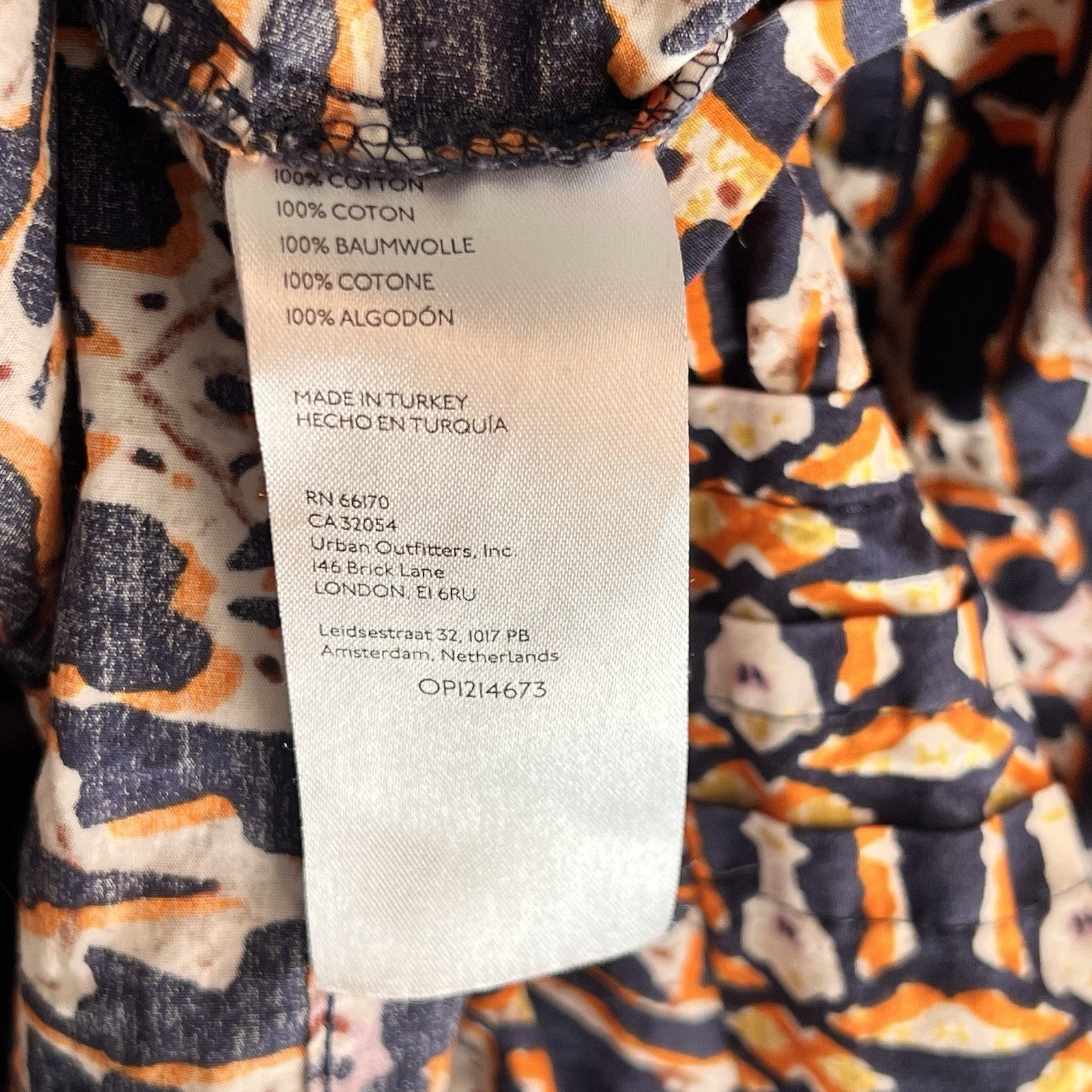 Maeve Anthropologie 2X Somerset Short Sleeve Maxi Dress Geo Tiered Boho Artsy