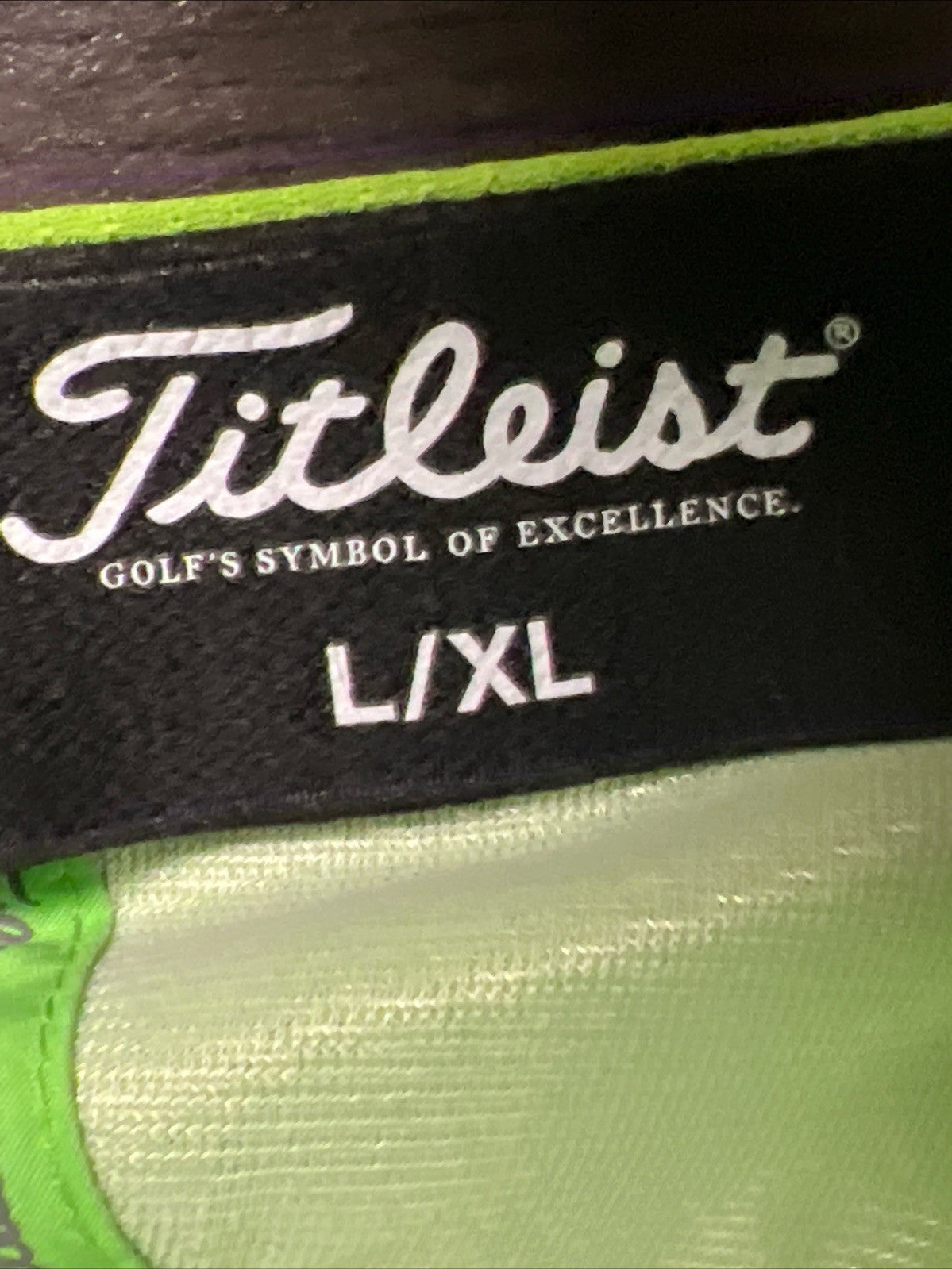 Titleist FJ Pro V 1 Lime Green Large/XL  Fitted Hat Golf Cap