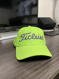 Titleist FJ Pro V 1 Lime Green Large/XL  Fitted Hat Golf Cap