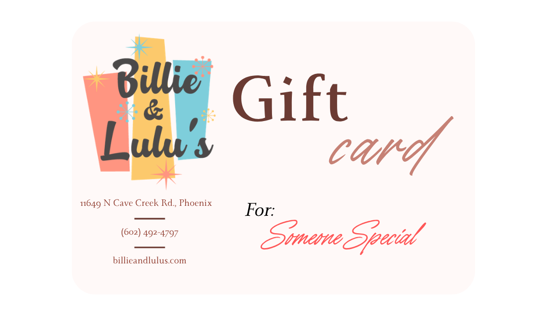 Billie & Lulu's Store Gift Card