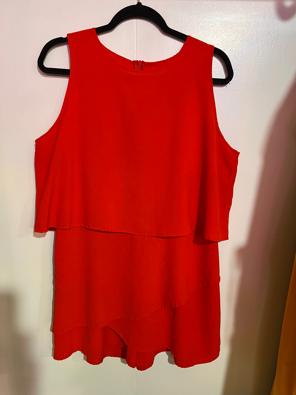 River Island Red/Orange Dress Sz XL