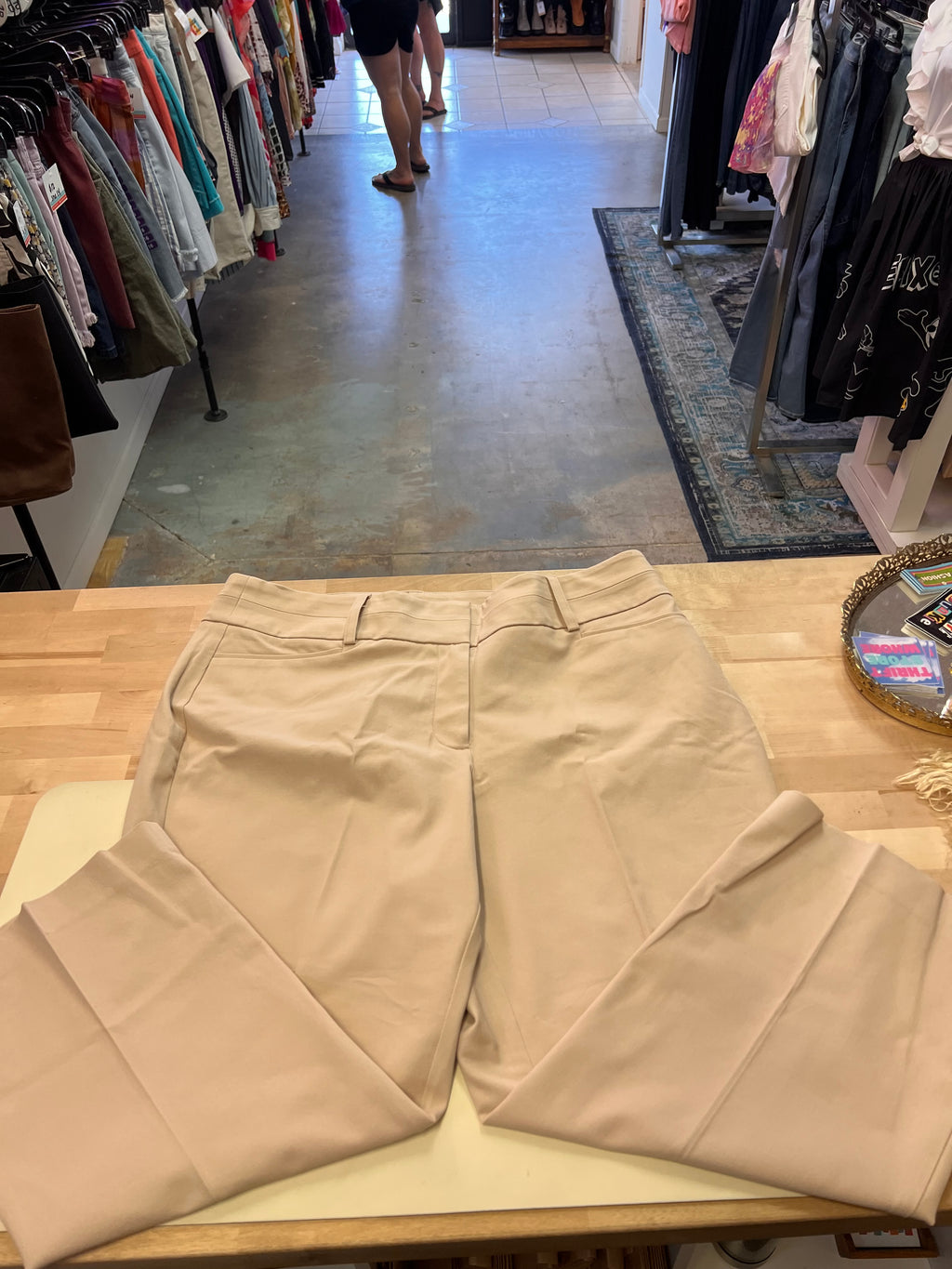 Lane Bryant Size 16 Tan Chino Pants