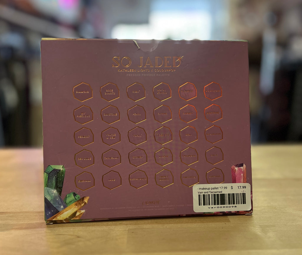 Kathleen Lights x ColourPop So Jaded 24 Pan Palette
