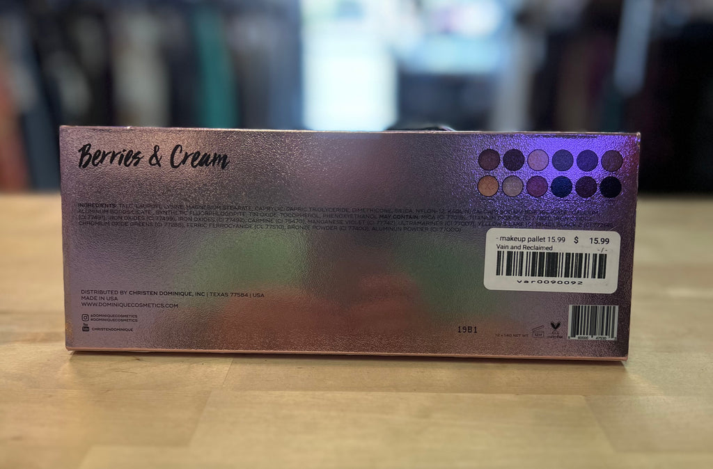 Dominique Cosmetics 12 Pan Colour Palette