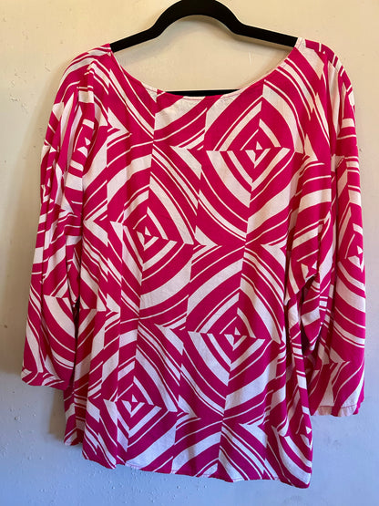 Old Navy Pink White Shirt