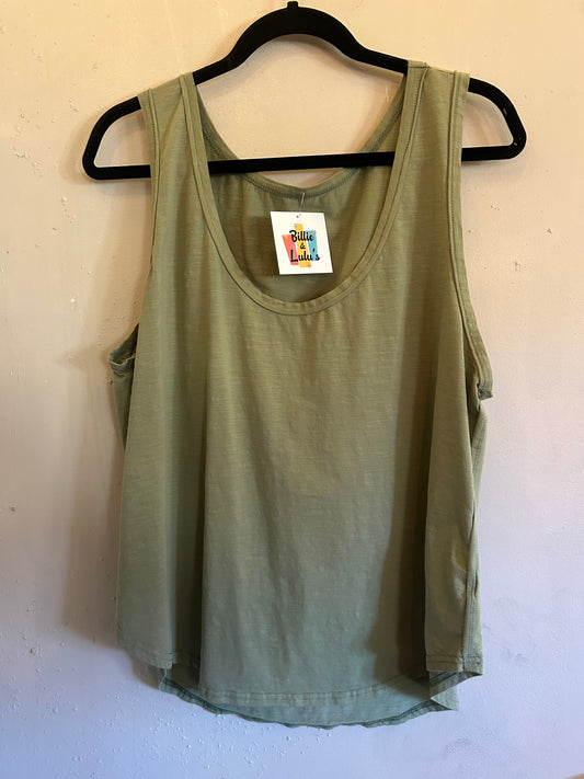 -Sage Green Tank