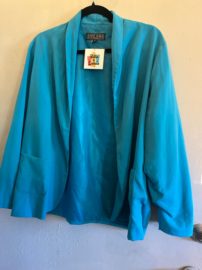 Last Kiss Turquoise Blazer
